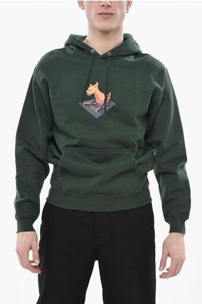 Polar Skate Co. Cotton Fleece Hoodie with Front Print size S