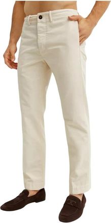Fay Chino Broeken - Heren - Chinos - Beige - W35 - Katoen - Broeken