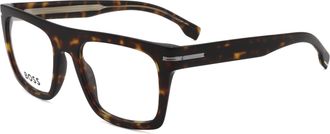 HUGO BOSS Mens 52 mm Brown Opticals