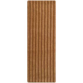 Maison Deux Solid Stripe Rug in Terra Brown at Nordstrom, Size 4Ft 0In X 6Ft 0In