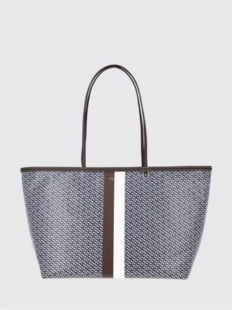 Tory Burch Borsa Racer Tote Tory Burch in cotone spalmato con monogram all over