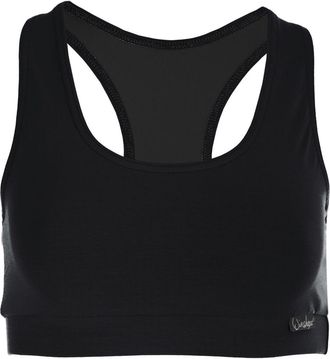 Winshape Sport-Bustier WINSHAPE WVR1, Damen, Gr. XL, schwarz, Obermaterial: 90% Baumwolle, 10% Elasthan, BHs Sport-Bustier