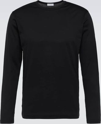 Sunspel Classic long sleeve cotton T-shirt