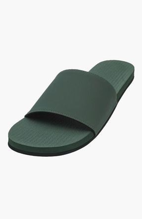 indosole Responsibly-Made Tire Sole Slide Sandals in Leaf at Nordstrom, Size 12