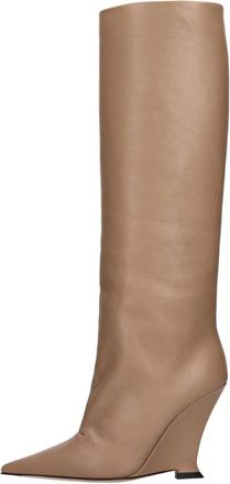 3Juin Laarzen Beige - Dames - Hoge Laarzen - Beige - 37 EU - Schoenen