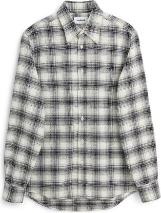 Soulland Heren, Overhemden, Grijs, Maat: 2Xs/Xs Katoen