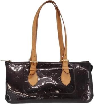 Louis Vuitton Pre-owned Handbags, female, Purple, Size: ONE SIZE Pre-owned Vintage Handbag