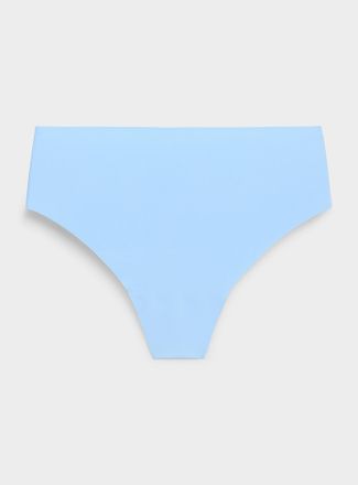 Miiyu Womens Stretch microfibre high-waist thong Recycled nylon