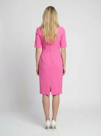 Dolce & Gabbana Womens Pink Acetate Casual Dress