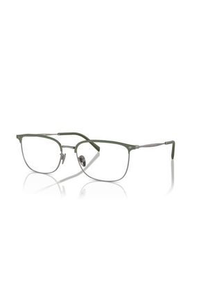 Giorgio Armani 55mm Rectangle optical glasses in Grey at Nordstrom