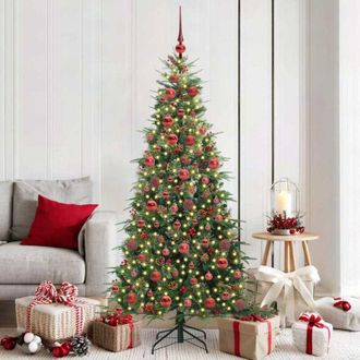 vidaXL &Aacute;rbol De Navidad Artificial Con Ramas Articuladas Verde 180 Cm