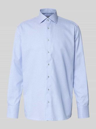 Eterna Modern Fit Business-Hemd mit Kentkragen in Bleu, Gr&ouml;&szlig;e 41