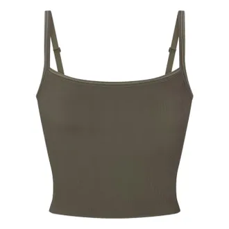 Nike (WMNS) Nike x SKIMS Ribbed Seamless Cami Tank Dusty Oakmoss BABRA10223W-DOD