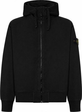 Stone Island COTTON ZIP-UP HOODIE - Stone Island - Man