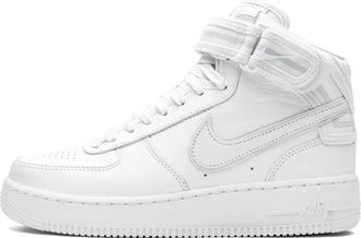 Nike x Riccardo Tisci Air Force 1 Mid SP Triple White 677803-100