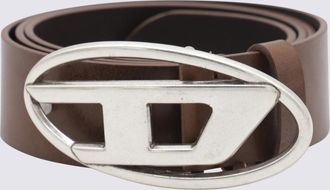 Diesel Belts Marrone-Uomo