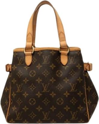 Louis Vuitton Pre-owned Batignolles Vertical PM - Dames - Pre-owned - Bruin - Maat: ONE Size Leer