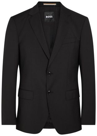 BOSS Boss Wool Blazer - Black - 52 (UK42 / XL)