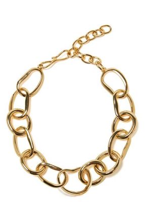 Lizzie Fortunato Porto Chain Necklace in Gold at Nordstrom