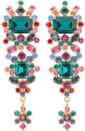 Jennifer Behr Orecchini Cadence - Verde