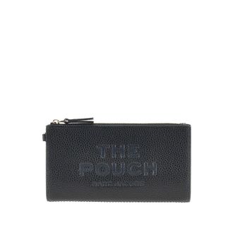 Marc Jacobs Grained leather pouch Woman One Size