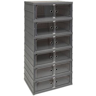 5five Simply Smart Torre di stoccaggio pieghevole in plastica - 5five