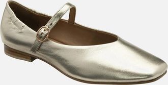 Ravel Womens Lanton Womens Mary Jane Pumps - Gold - Size: 6