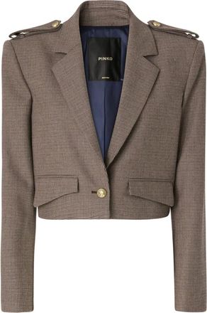 Pinko Pinko, Jassen, Dames, Veelkleurig, M, Manna Blazer