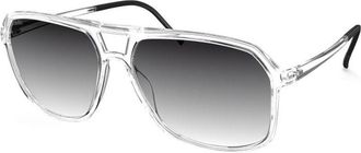 Silhouette 4080/75 1010 Mens Sunglasses White Size 60