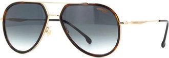 Carrera 295/S 0086 9K Havana/Gold/Green Gradient