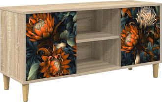 vidaXL Mueble De Tv Lochem 102 X 33 X 50 Cm Sonoma Vidaxl