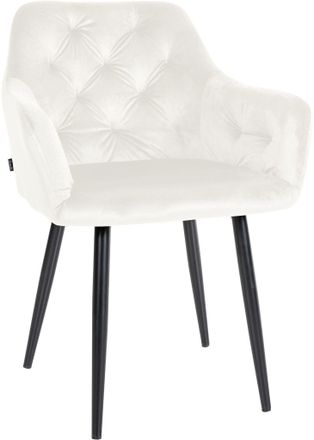 Clp Silla De Comedor Stanley En Terciopelo Crema