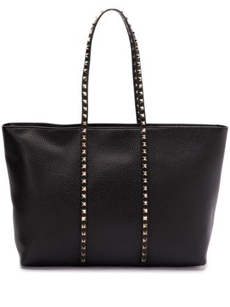 Valentino Garavani Rockstud Leather Medium Tote