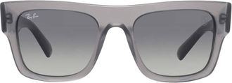 Ray-Ban Scuderia Ferrari Grey Gradient Square Unisex Sunglasses RB2217M F70411 53