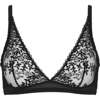 Huit Desir Lace Bralette in Black at Nordstrom, Size X-Small