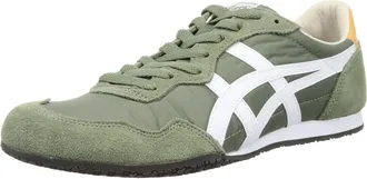 Onitsuka Tiger Unisex Serrano Slip-On Shoes 1183A238, Burnt Olive/White, 5.5 UK