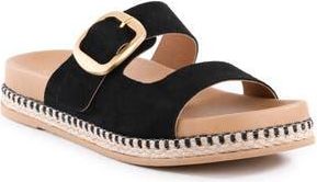 Seychelles Getaway Slide Sandal in Black at Nordstrom Rack, Size 7.5