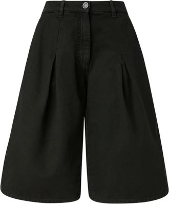 Pinko Bermuda in cotone - Nero