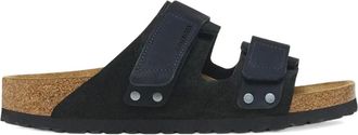Birkenstock Uji suède sandalen - Zwart