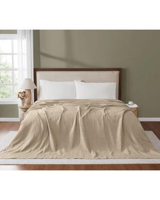 Brooklyn Loom Cotton Waffle Family Blanket