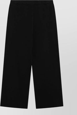 Maison Margiela wide leg jersey trousers back pocket