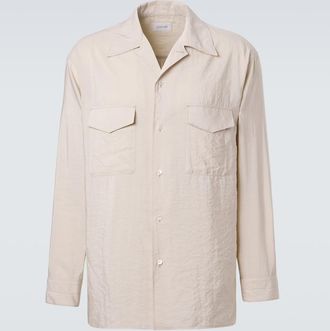 Christophe Lemaire Camicia in misto seta