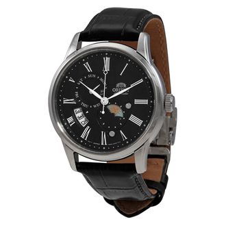 Orient Sun and Moon Automatic Black Dial Mens Watch RA-AK0010B10B