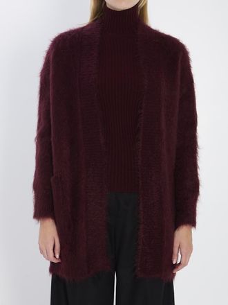 Max Mara Fur-Effect Cardigan