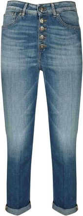 Dondup Koons Loose Jeans In Stretch Denim