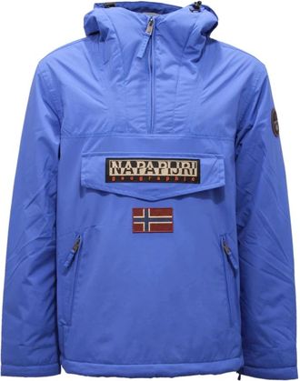 Napapijri Rainforest Pocket Jacket - Heren - Zomerjassen - Blauw - S - Jassen