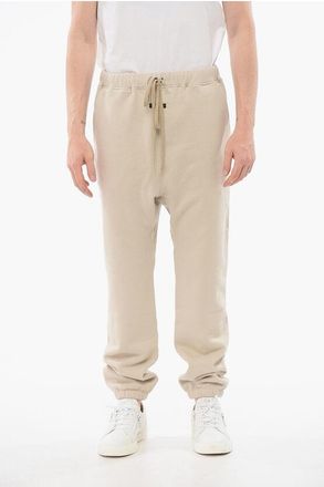 Fear of God Solid Color Cotton Joggers with Elastic Cuff size Xl