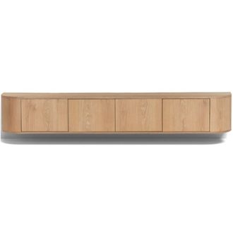 Moloo Mueble tv mural 220 cm roble expresso