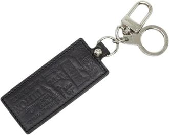 Louis Vuitton Pre-owned Sleutelhanger - Dames - Vintage Accessoires - Zwart - ONE Size - Leer - Vintage