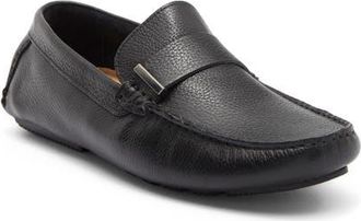 Nordstrom Matias Bit Driving Loafer in Black at Nordstrom, Size 10.5